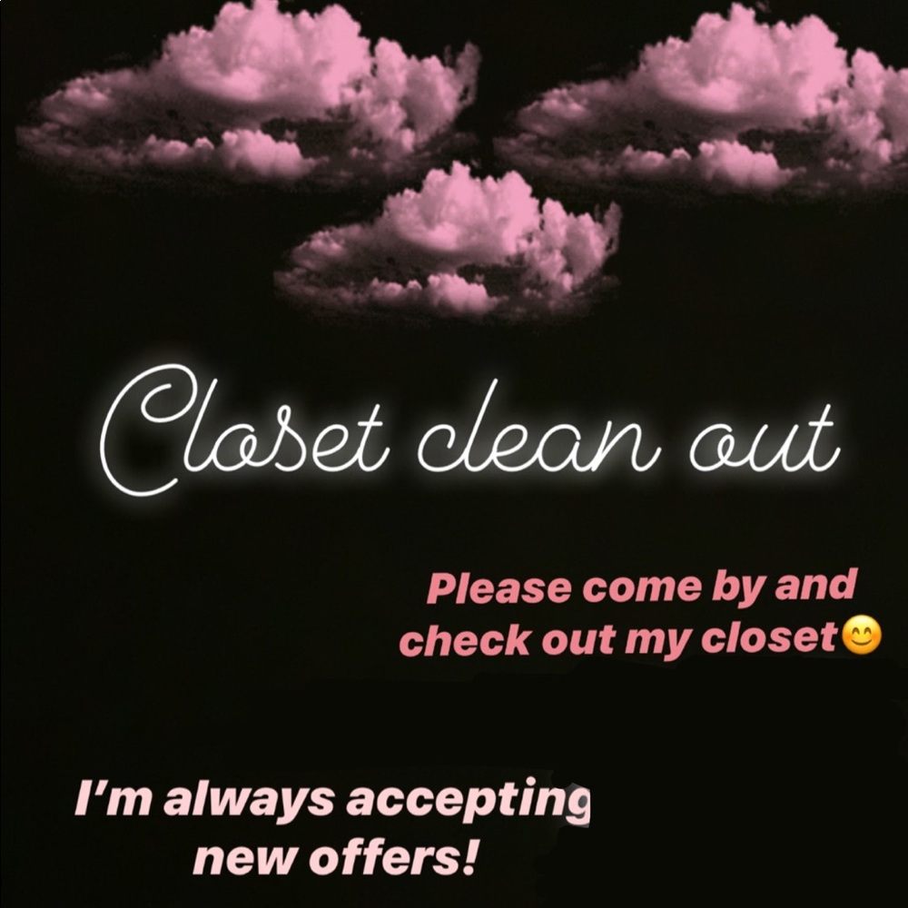 Closet clean out!